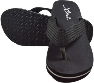 xstar Men Slippers(Black , 11)