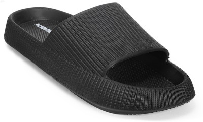 HUMMEL Men Slides(Black , 9)