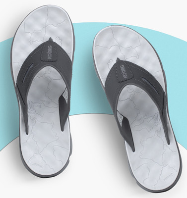 Koburg Men Urbansole Men's Flip Flop-Comfortable & Durable Slipper KF-301 Flip Flops(Grey , 9)