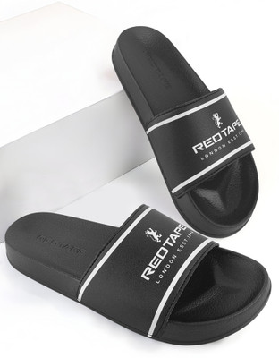 RED TAPE Women Slides(Black , 8)