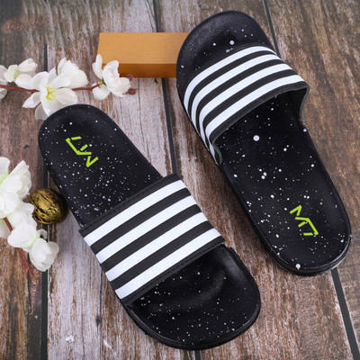 M7 By Metronaut Men Slides(Black , 10)