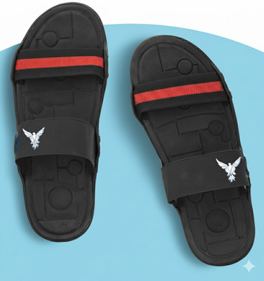 AUCKLAND Men Slides(Red , 7)