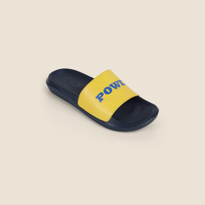 METRO Men Slides(Yellow , 11)