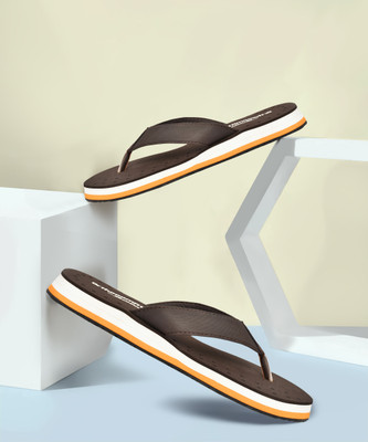 Bata Men footwear bata slippers for men comfortable chappal men flip flops for men Slippers(Brown , 8)