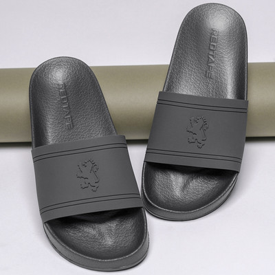 RED TAPE Men Slides(Grey , 9)