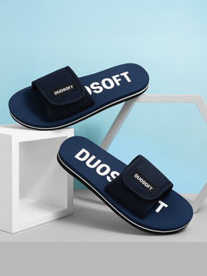DUOSOFT Women Doctor Slipper|Super Soft|Orthopedic|Lightweight|Diabetic|Antiskid Slippers(Blue , 4)