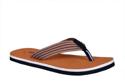 Crazy Bunny Men Flip Flops(Tan , 7)