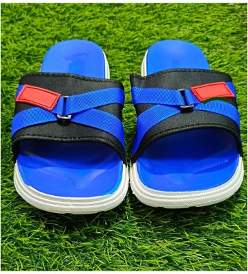 DASS MM Men Flip Flops(Blue , 9)