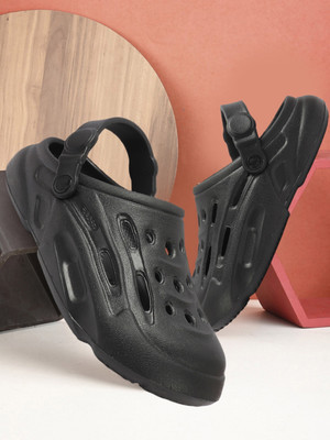 Denill Men Clogs(Black , 7)