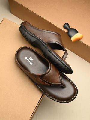 GWALK Men Casual(Brown , 7)