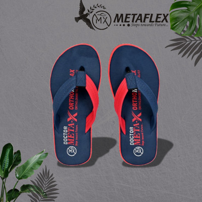 metaflex Men Slippers(Blue , 9)