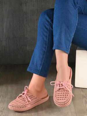 Deals4you Women Slides(Pink , 6)