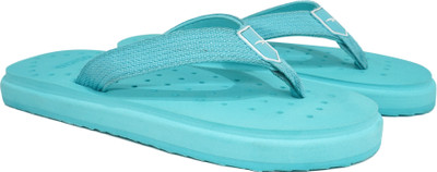 asian Women Flip Flops(Blue , 7)