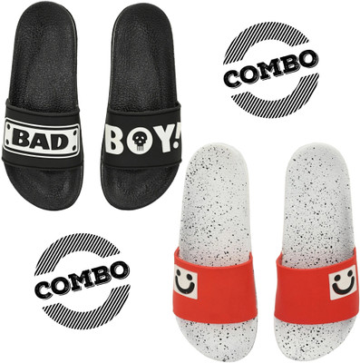 Shoe Island Men Slides(Multicolor , 10)