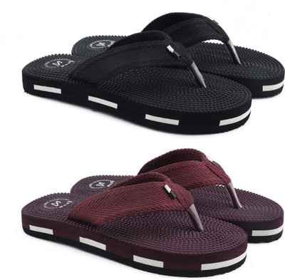 Vokline Men Slippers(Multicolor , 6)