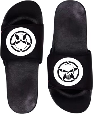 KANEGGYE Men Slippers(Black , 10)