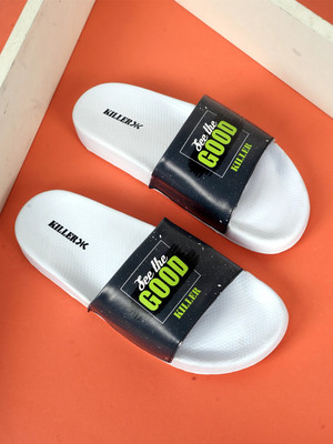 KILLER Men Slides(Multicolor , 9)
