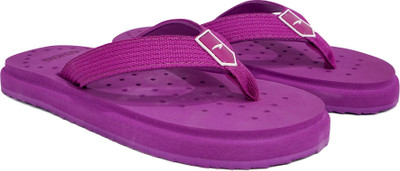 asian Women Flip Flops(Purple , 7)