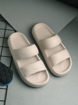 OFF LIMITS Men Slides(Beige , 8)