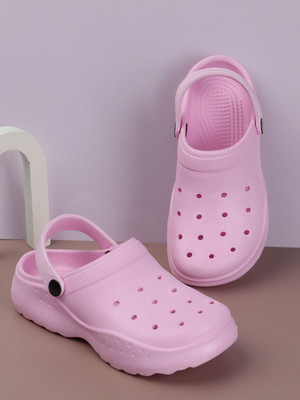 Alishtezia Women Clogs(Purple , 7)
