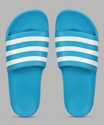 ADIDAS Men ADILETTE AQUA Slides(Multicolor , 7)
