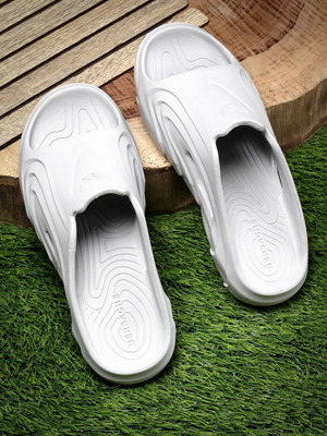 BERSACHE Men Flip Flops(Grey , 10)