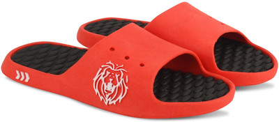 Skystring Men Slippers(Red , 8)