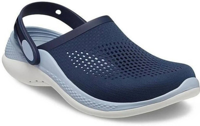 Zenz Men Clogs(Navy, White , 11)