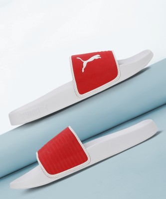 PUMA Men Slides(Red , 9)