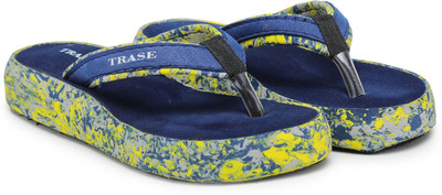 TRASE Women Slippers(Yellow , 6)