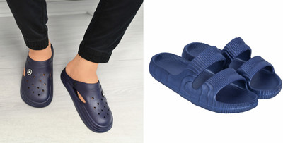 Urban Yug Men Slippers(Multicolor , 7)