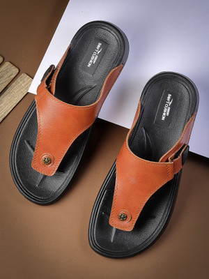 asian Men Slippers(Tan , 9)