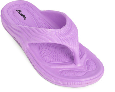 Bata Women Slippers(Purple , 8)
