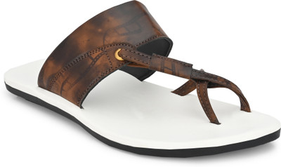 Men's Avenue Men Slippers(White , 6)