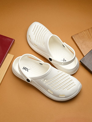 HRX by Hrithik Roshan Men Clogs(Off White , 11)