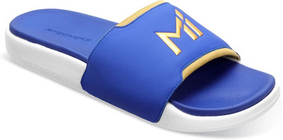 Skechers Men Flip Flops(Blue , 8)