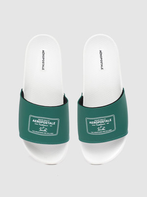 AEROPOSTALE Men Slides(Green , 6)