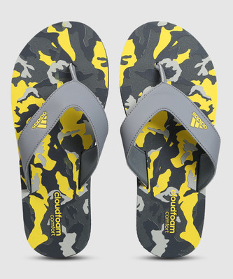 ADIDAS Men CLOUDFOAM M Flip Flops(Grey , 8)