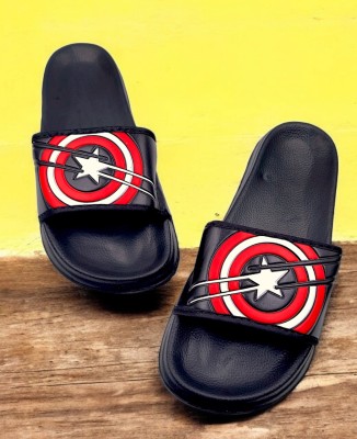 Kapani Fashion Men Slides(Multicolor , 7)