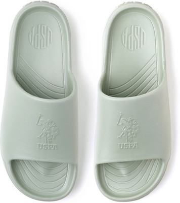 U.S. POLO ASSN. Men Slides(Green , 8)