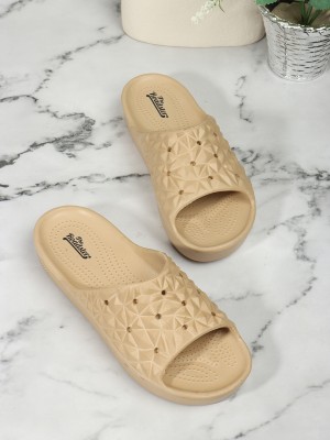 Roadster Women Slides(Beige , 8)