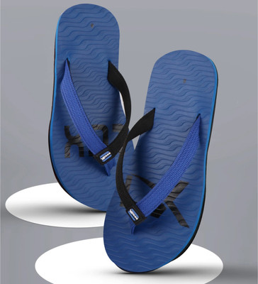Elevarse Men Flip Flops(Blue , 7)