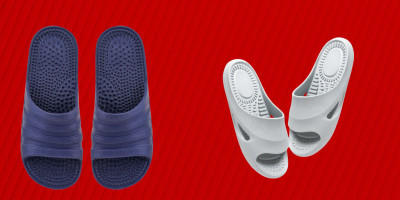 ventus Men Flip Flops(Blue, Grey , 7)