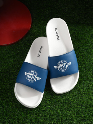 Roadster Men Slides(Blue , 6)