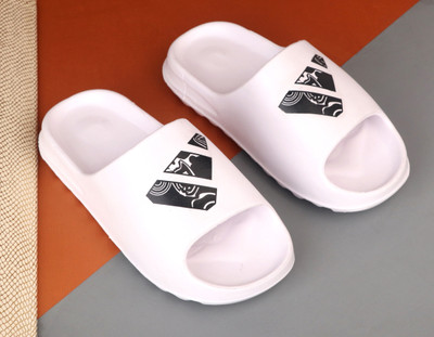 Richale Men Slides(White , 6)
