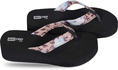 Hictro Lite Women Slippers(Multicolor , 8)