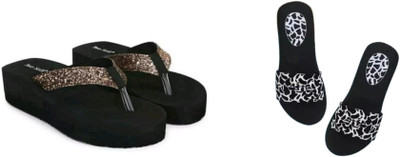 BOOMBEAUTY Women Slides(Multicolor , 3)