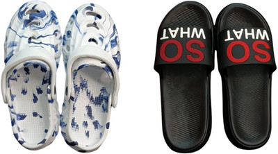 BLIBBERS Men Slides(Multicolor , 6)