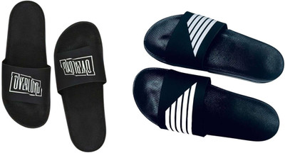 nvisan Men Slides(White, White , 7)