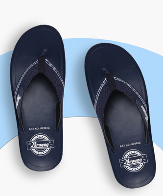 Paragon Men K2004G Slipper For Men | Lightweight | Durable | Comfortable | Daily wear Sandal Slippers(Blue , 6)
